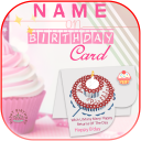 Name On Birthday Card Icon