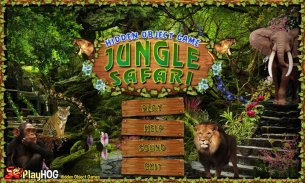 Jungle Safari Hidden Object screenshot 1