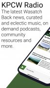 KPCW Public Radio App screenshot 1