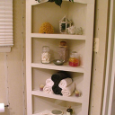 Bathroom Corner Shelf