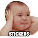 Adesivos memes bebê WASticker Icon