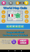 Fun Quizzes - World Map Quiz screenshot 4