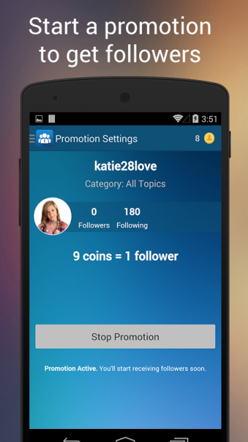 Get Followers On Twitter | Download APK for Android - Aptoide - 360 x 640 png 204kB