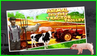 carro de tractor para animales de granja 17 screenshot 0