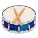 学习掌握鼓-带有标签的鼓组 Icon