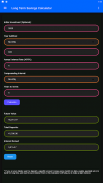 Long Term Savings Calculator screenshot 6