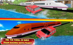 Train vs Prado Racing 3D screenshot 9