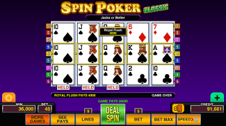 Spin Poker Pro - Casino Games screenshot 2