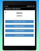 MyClass Attendance screenshot 4