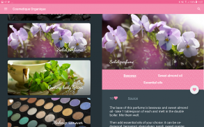 Cosmetique Organique - your homemade cosmetics screenshot 10