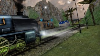 Rápido Euro Train Driver Sim:Jogos de trem 3D 2018 screenshot 1