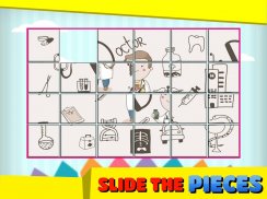 Slide Puzzle: Aprenda Profiss screenshot 9