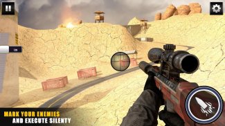 Desert Shooting: Shooting game tentara screenshot 0