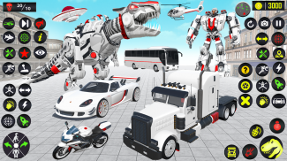 Dino Transform Robot Car Game screenshot 3