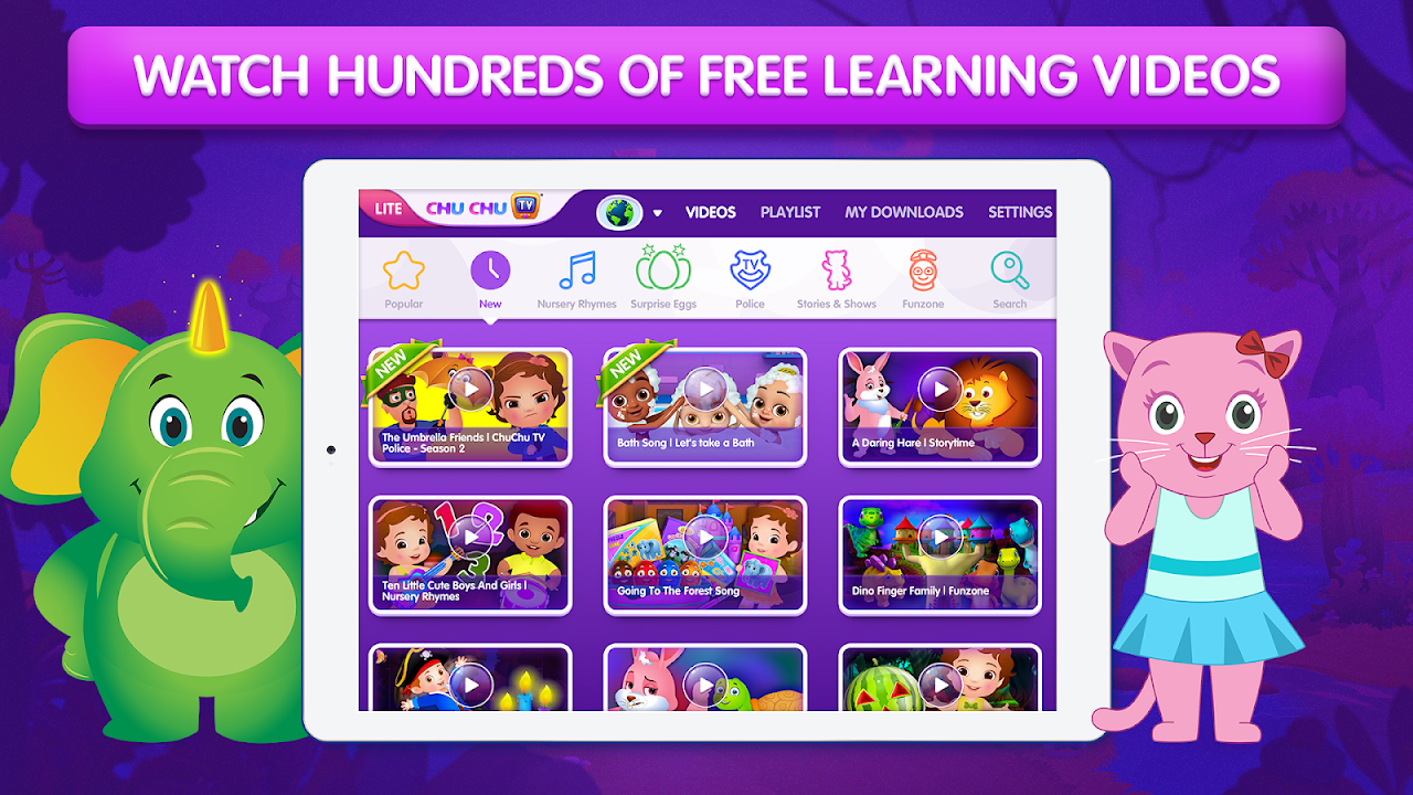 ChuChu TV Lite - Top 50 Kids Nursery Rhymes Videos - Tải xuống APK dành cho  Android | Aptoide