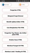 Belajar Ngoding ~ Learning HTML screenshot 2