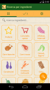 Ingredienti e Ricette - QChef screenshot 1