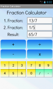 Fraction Calculator screenshot 1