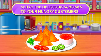 Indian Samosa Cooking Game screenshot 0