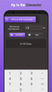 Kw to HP : Hp to Kw Converter screenshot 4
