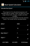 Boat Speed Calculator screenshot 2