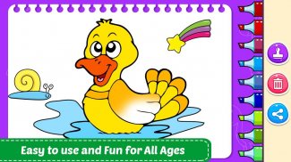 Learn & Coloring Game for Kids screenshot 4