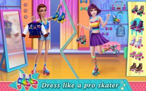 Roller Skating Girls - Dance on Wheels screenshot 0