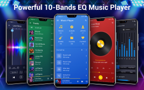 Pemutar Musik - 10 Band Equalizer Audio Player screenshot 2