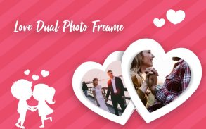 Dual Love Photo Frames screenshot 2