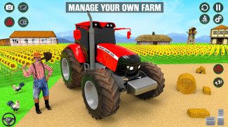 Tractor Simulator Farming Game screenshot 4