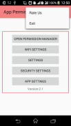 Android app permission manager screenshot 1