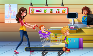 超级市场 收银机 去购物 游戏 screenshot 3