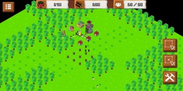 Pixel Tribe Battle 3D RTS screenshot 0