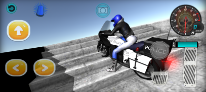 Pick Race (motorbicycle game in action) screenshot 1