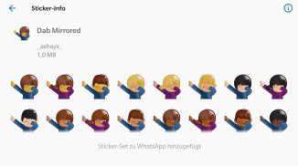 Dab Emoji for Whatsapp screenshot 1