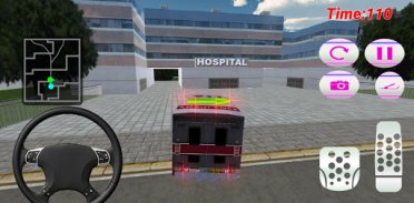 Pink Lady Ambulance Rescue 3D screenshot 3