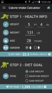 Diet Calories Start Calculator screenshot 8