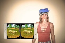 Amazon Rainforest VR Zoo Animals (Cardboard) screenshot 0