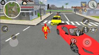 Superhero Rope Hero – Vegas Gangster Crime City screenshot 0