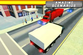 City Truck Duty Driving Sim 3D screenshot 2