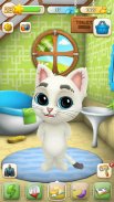 القط المتكلم - ألعاب القط screenshot 0