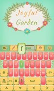 Joyful Garden Keyboard Theme screenshot 5