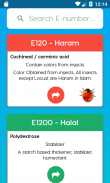 Halal Check(العدد الإلكتروني والمكونات) screenshot 0