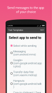 Text Templates - Templates and screenshot 2