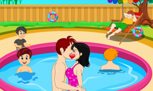 Casual Swimming Pool Kissing screenshot 4