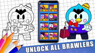 Coloring for Brawl Stars screenshot 1