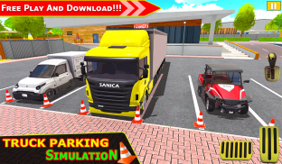 Extreme Truck Parking: Depot Parking Driver Game screenshot 9