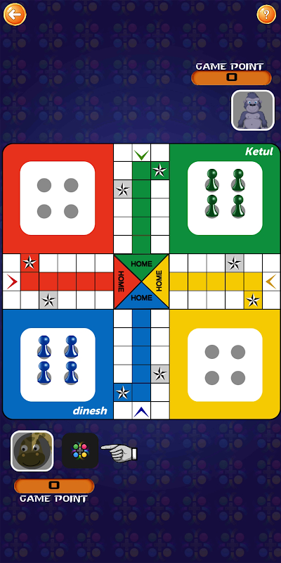 Point Ludo Game