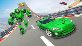 Mega Ramp Robot Car Stunts  : New Games 2020 screenshot 5