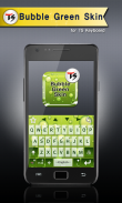 Bubble Green for TS keyboard screenshot 2